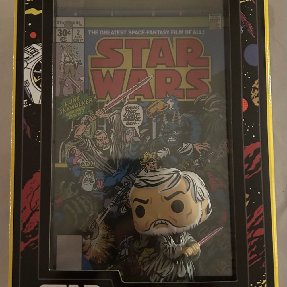 Star Wars Comic and Funko Pop Set